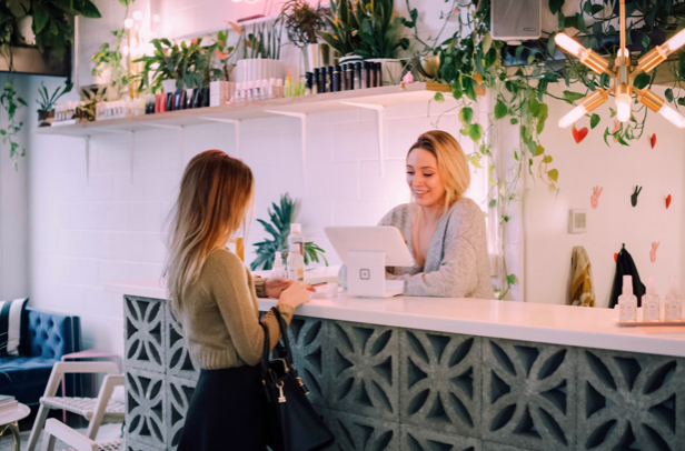 Two girls getting to know each other and understanding customer research