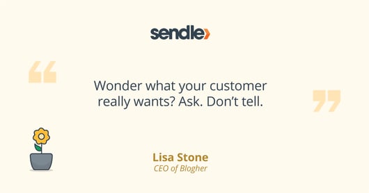 Lisa Stone Quote