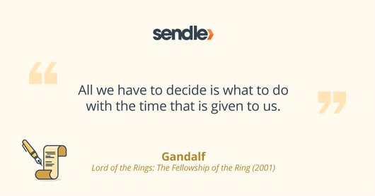 Motivational Gandalf quote