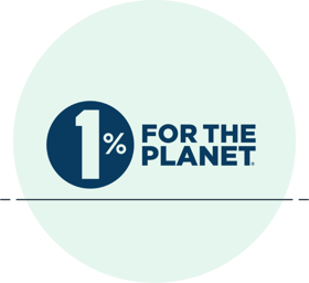 1% for the Planet logo