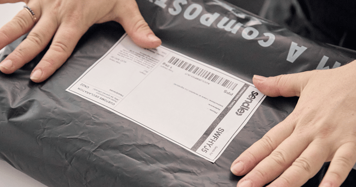 Shipping-with-compostable-mailer-helena-rose-blogs