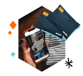 poshmark app on mobile, sendle shipping sachels