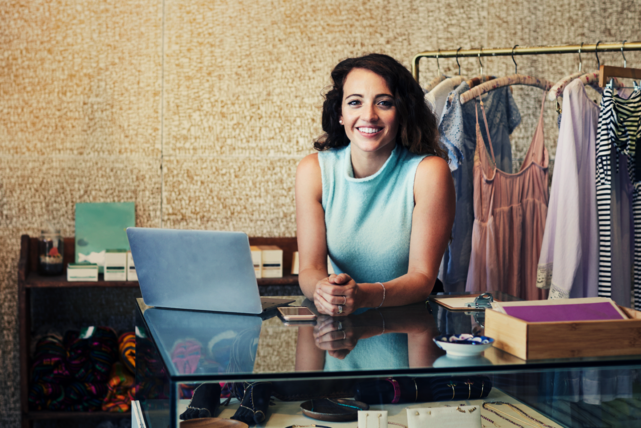 Small businesses like hers get the best news - straight to her inbox