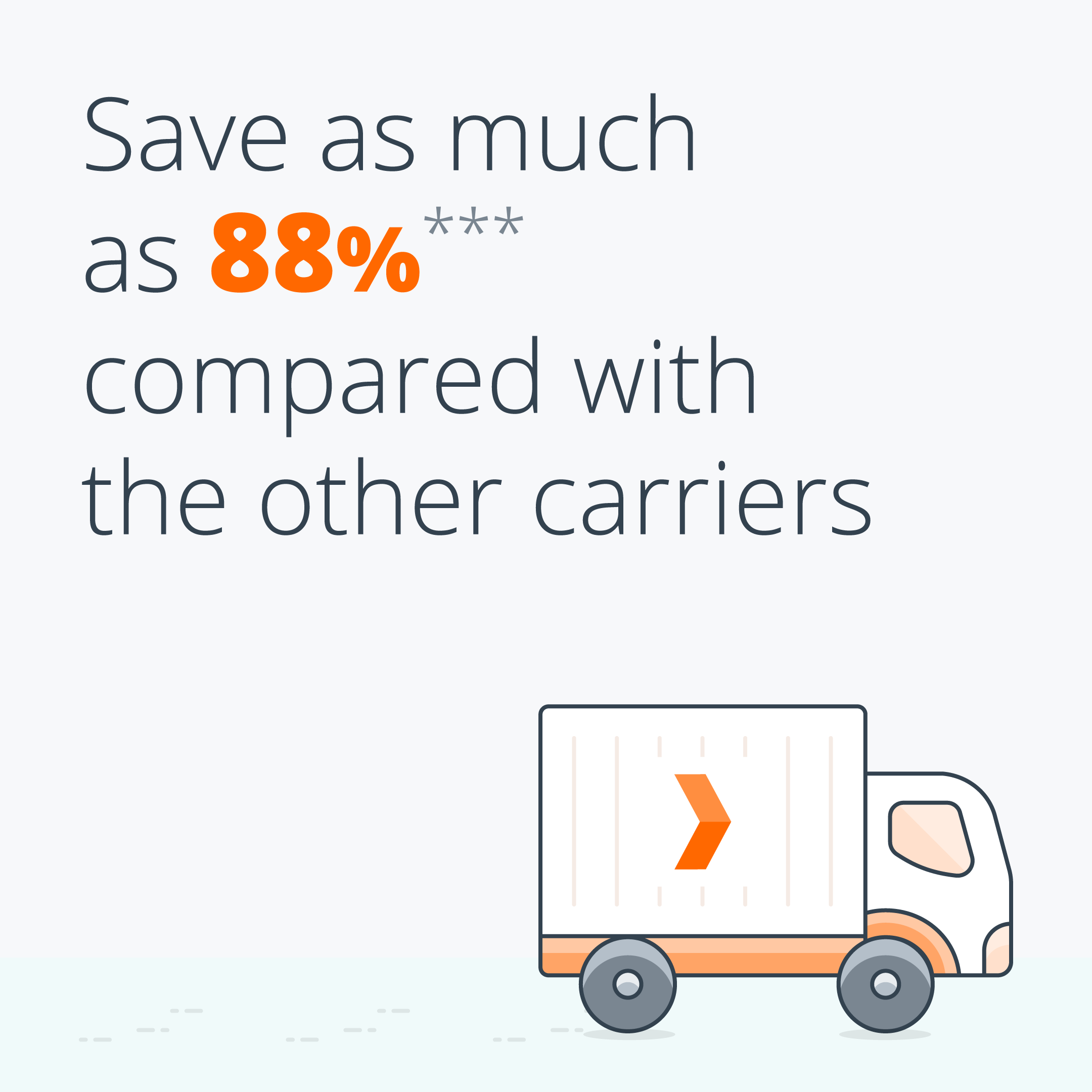 Save as much as 88% compared with the other carriers | US New Pricing 2021