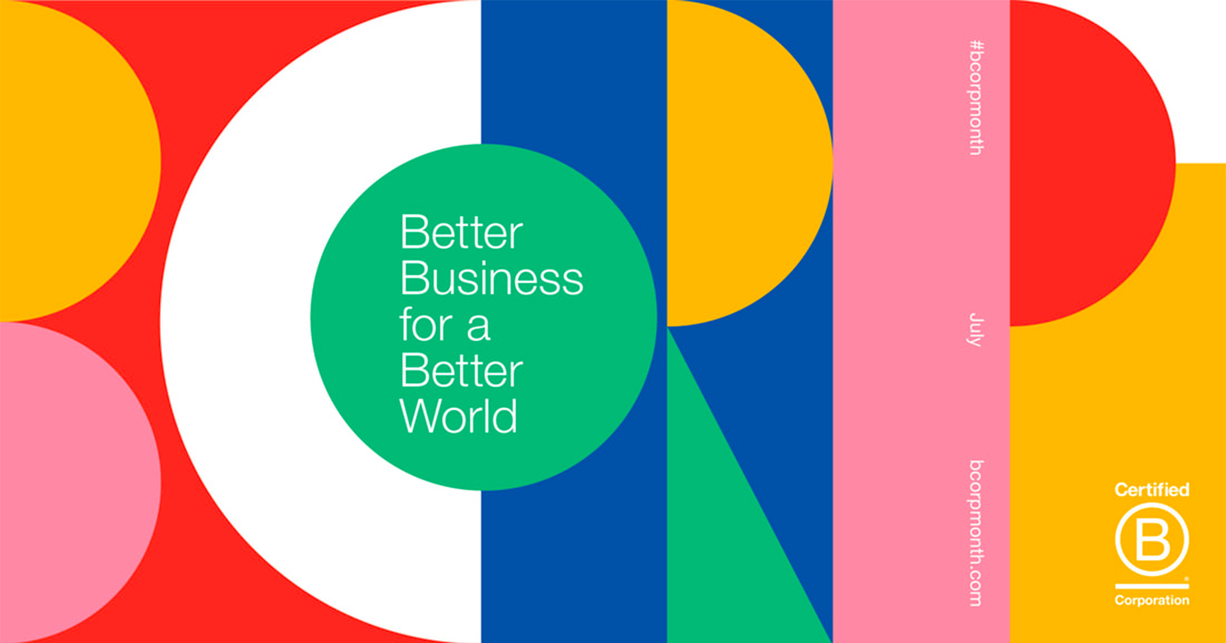 Better Business for a better world B Corp logos