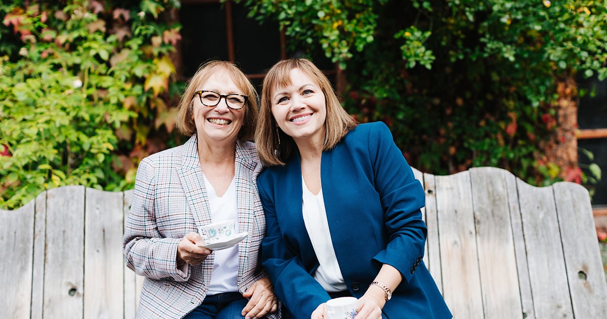 2 women founders of lola arnao together