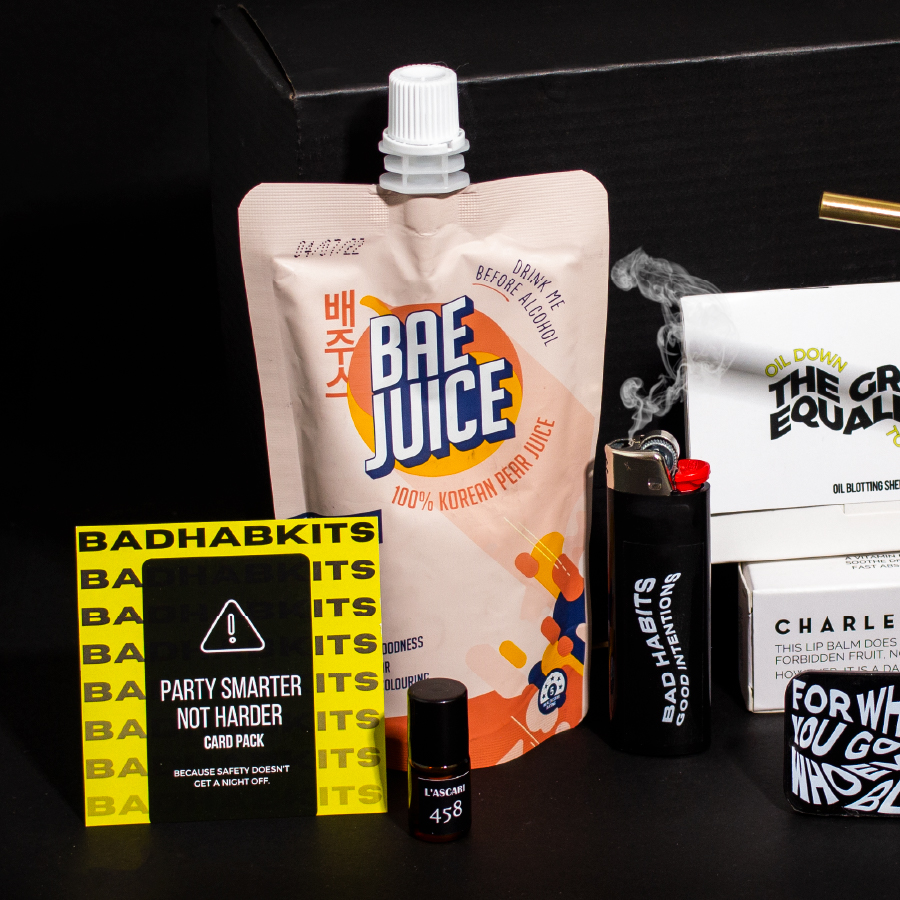 Bad Habkits A party survival kit for social butterfly in your life