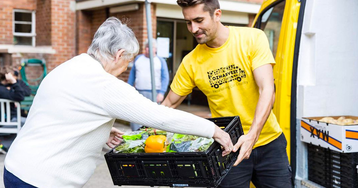 donating food to ozharvest