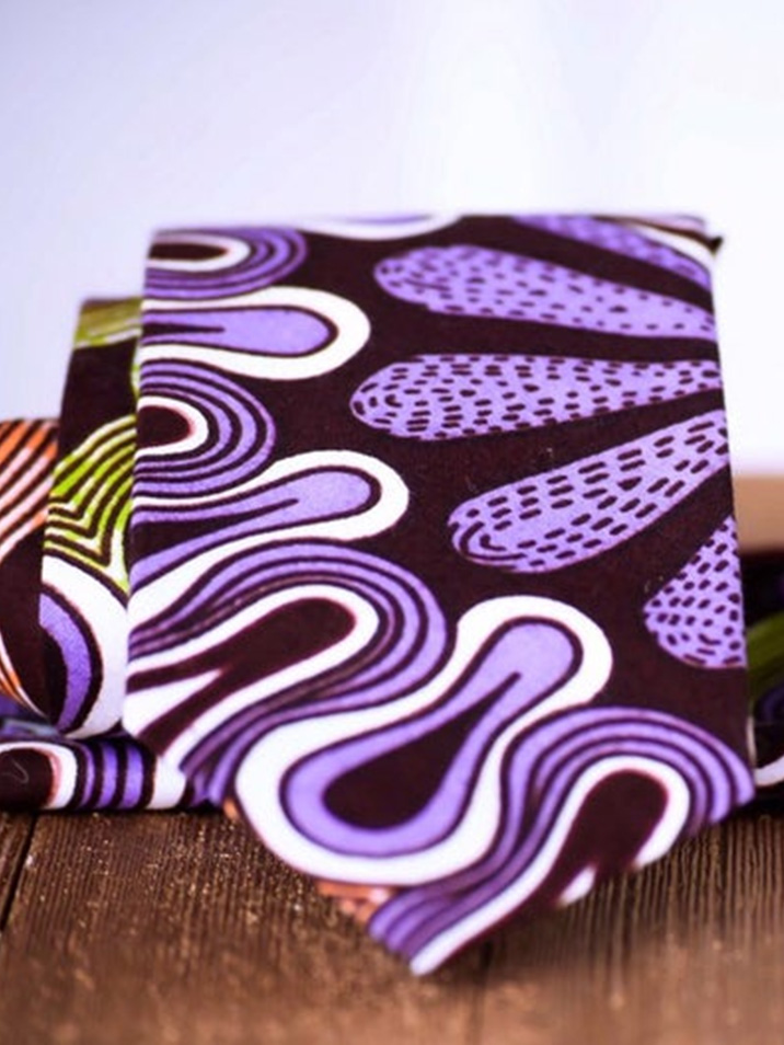 Ankara Necktie and Pocket Square