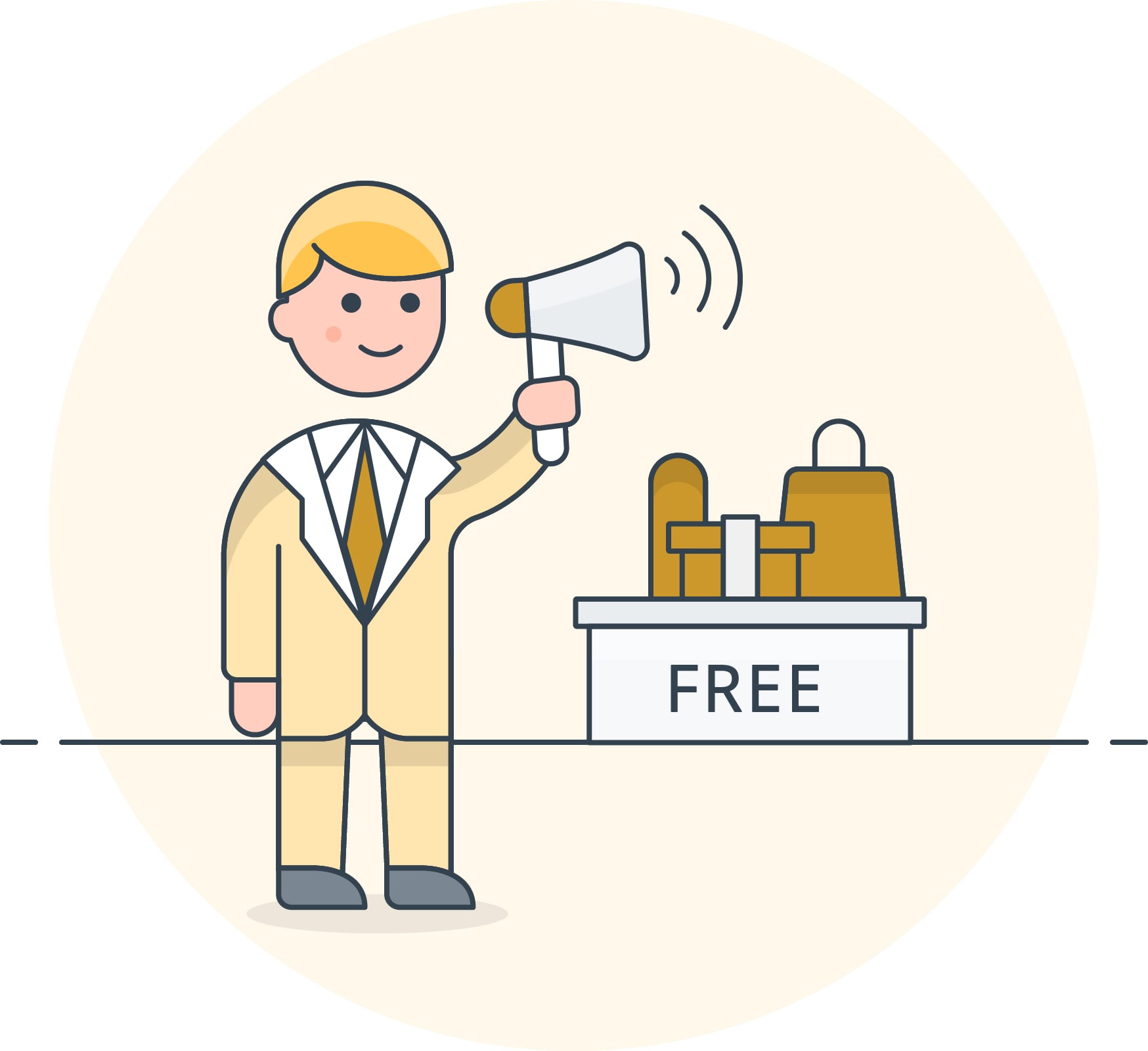 Free samples for marketing