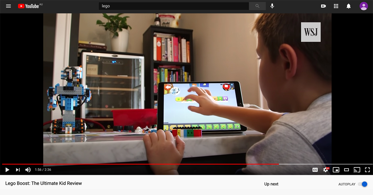 LEGO user generated content video